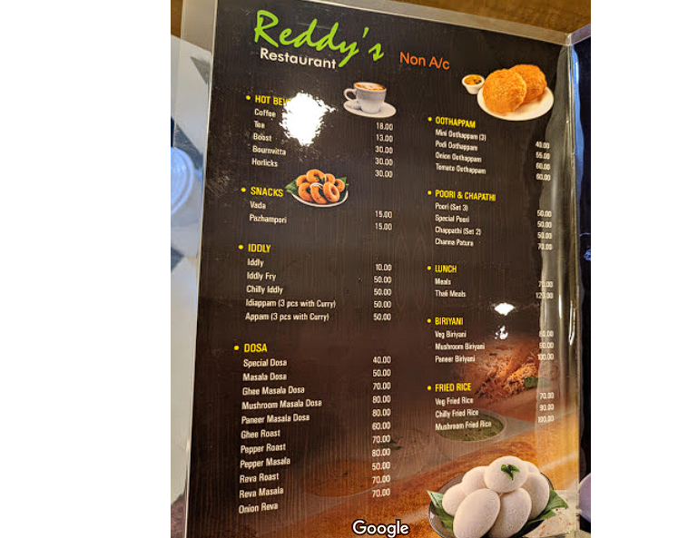 Reddy's Restaurant